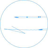 Agujas de marcación pre-quirúrgica de lesión en mamas